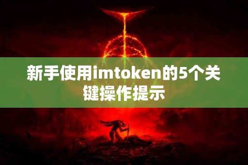新手使用imtoken的5个关键操作提示