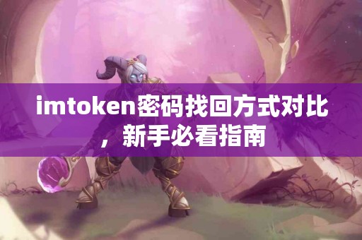 imtoken密码找回方式对比，新手必看指南