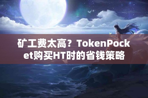 矿工费太高？TokenPocket购买HT时的省钱策略