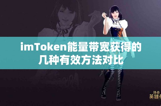imToken能量带宽获得的几种有效方法对比