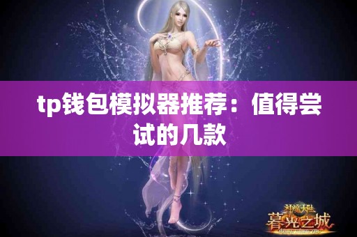 tp钱包模拟器推荐：值得尝试的几款